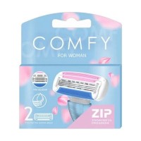 ZIP COMFY Кассеты сменные женские 3 лезвия 2шт